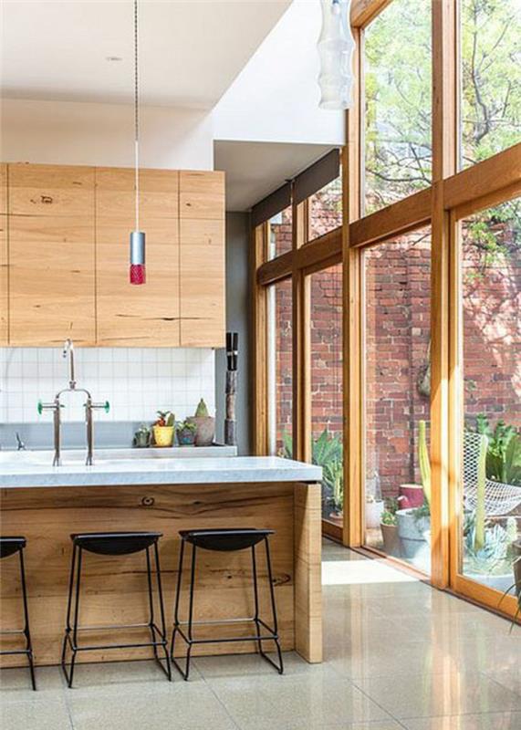 νέα πρόσοψη κουζίνας σχεδιασμός ξύλινων κουζινών ανανέωση μπροστινών κουζινών