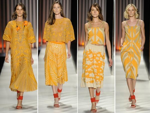 νέες τάσεις της μόδας styling συμβουλές μοτίβο χρώματα κίτρινο