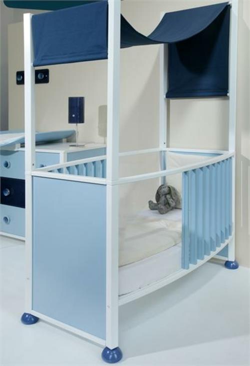 δροσερό μοντέρνο παιδικό δωμάτιο μπλε μωρό αγοράκι εκλεπτυσμένο