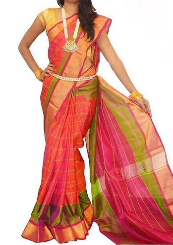 Pattu Saree'yi kontrol edin