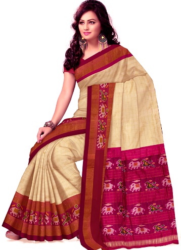 Pochampally Ikkat Pattu Saree