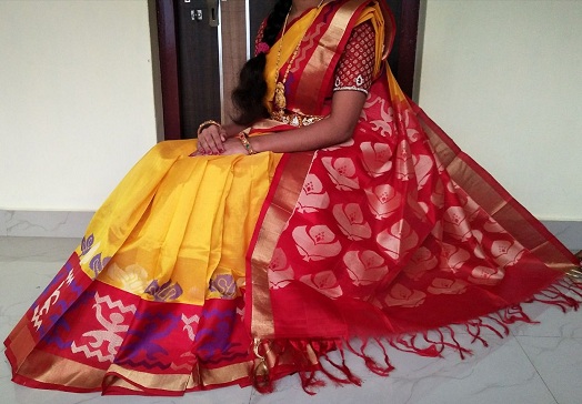 Hafif Kuppadam Pattu Saree