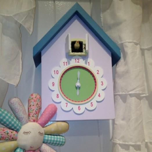 Κούκου ρολόγια διακόσμηση ιδέα σχεδιασμού δωματίου μικρών παιδιών