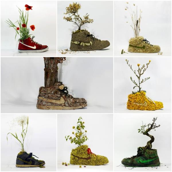 αθλητικά παπούτσια nike κατασκευασμένα από φυτά ξύλο project christophe guinet
