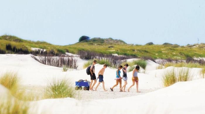 Norderney nordesee νησί ανατολικής Φριζίας λευκό πυροτέχνημα αμμόλοφων
