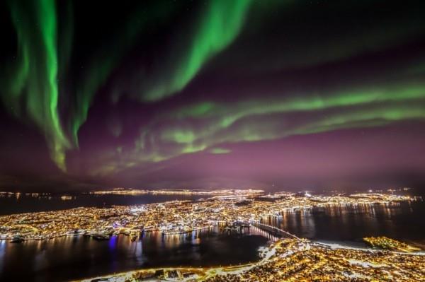 δείτε το βόρειο σέλας της Νορβηγίας Tromsø