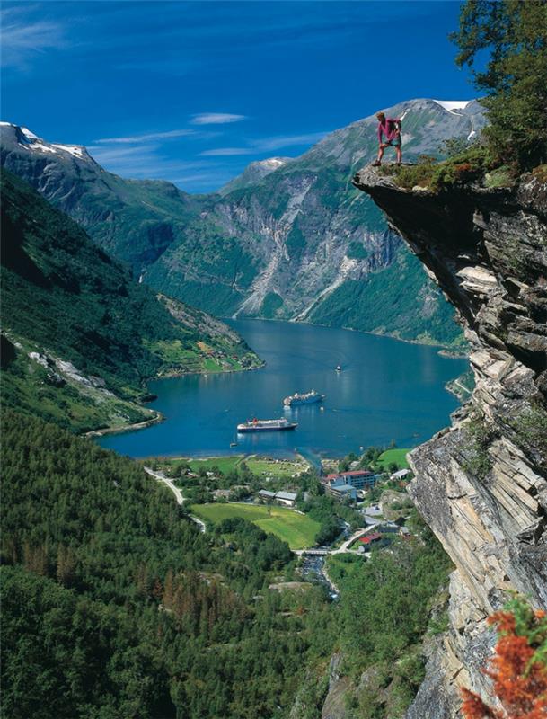 Νορβηγία φιόρδ HIKING TOURISM