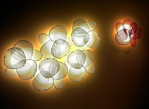 nuage σαλόνι φωτιστικό 3d φώτα σχεδιαστών από τον Philippe Nigro