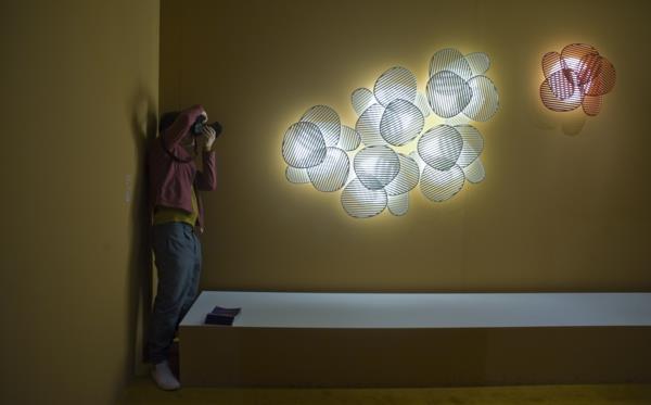 nuage σαλόνι φωτιστικό 3d φώτα σχεδιασμός Philippe Nigro