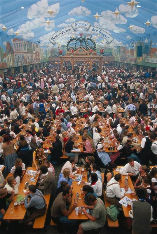 oktoberfest munich 2014 φεστιβάλ μπύρας σκηνή μπύρας theresienwiese