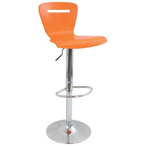 Σχέδια σκαμπό πορτοκαλί μπαρ με παιδική καρέκλα πλάτης