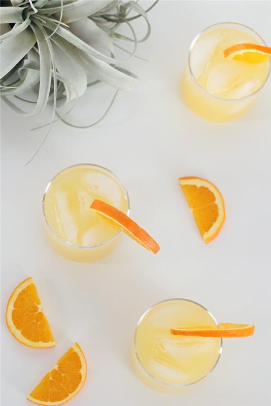 ποτό από άνθη πορτοκαλιάς