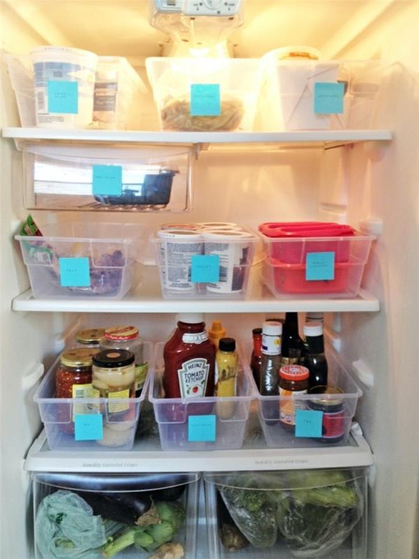 οργάνωση στο ψυγείο
