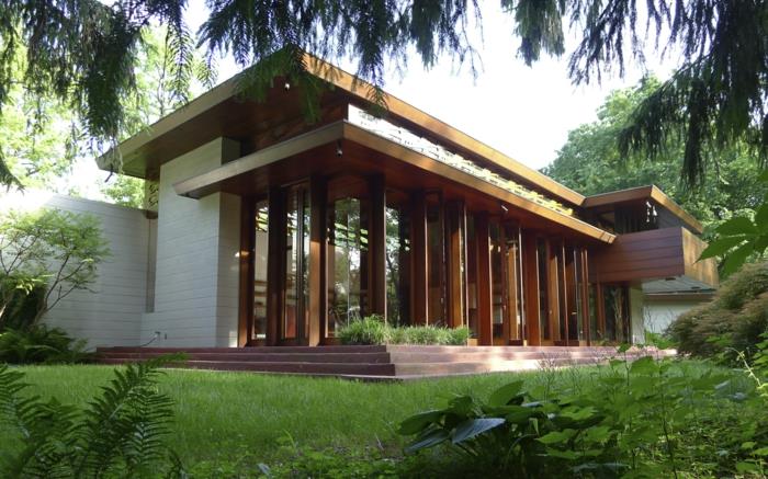 οργανική αρχιτεκτονική σπίτι Frank Lloyd Wright στο New Jersey