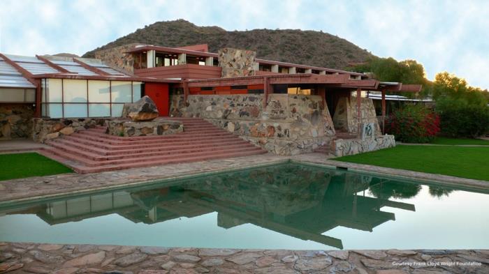 οργανική αρχιτεκτονική Frank Lloyd Wright taliesin δυτικό πρωινό φως