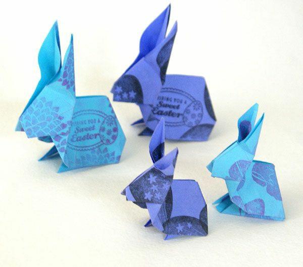 origami κουνέλι tinker πασχαλινές ιδέες διακόσμησης αγοράστε origami χαρτί