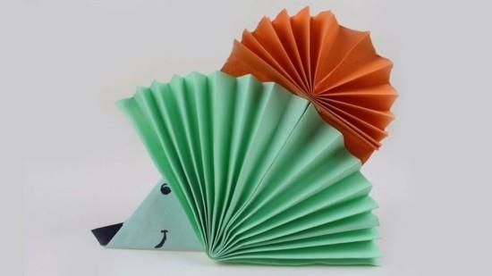 σκαντζόχοιροι origami ιδέες