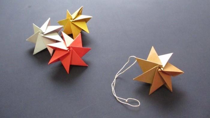 origami χριστουγεννιάτικα πτυσσόμενα poinsettia οδηγίες αστέρια