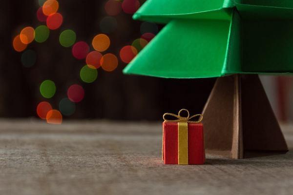 origami χριστουγεννιάτικη ιδέα δώρα χριστουγεννιάτικου δέντρου
