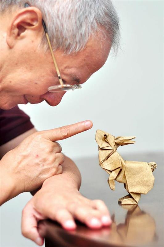 origami art origami λαγουδάκι πασχαλινή διακόσμηση με χαρτί πασχαλινό λαγουδάκι