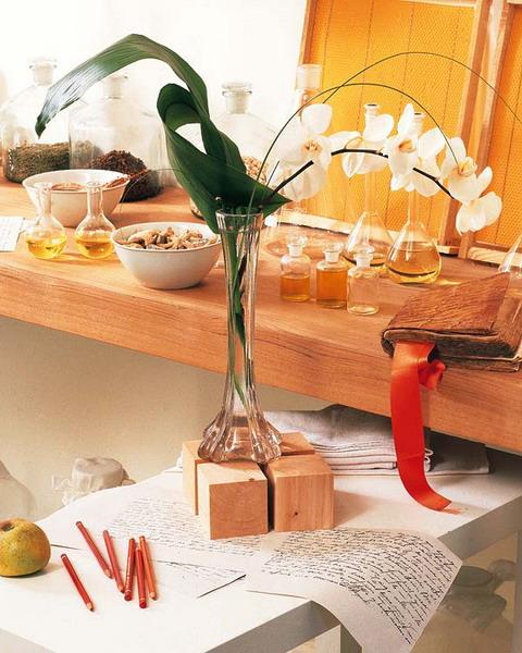πρωτότυπες ιδέες διακόσμησης ρουστίκ ξύλινη τραπεζαρία κουζίνα