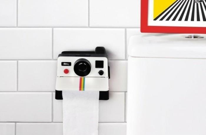 γνήσιο κάτοχος χαρτιού τουαλέτας αξεσουάρ μπάνιου κάμερα τουαλέτας ρολό