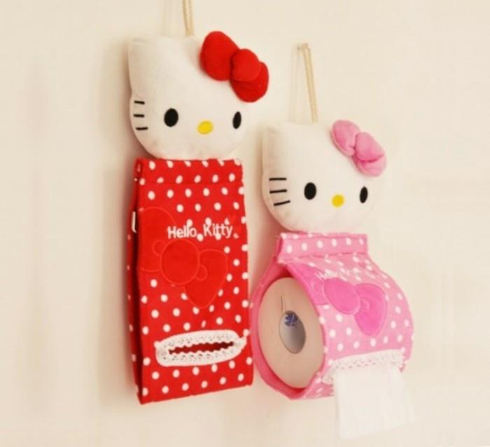 γνήσιο στήριγμα ρολού τουαλέτας αξεσουάρ μπάνιου Hello Kitty ρολό τουαλέτας