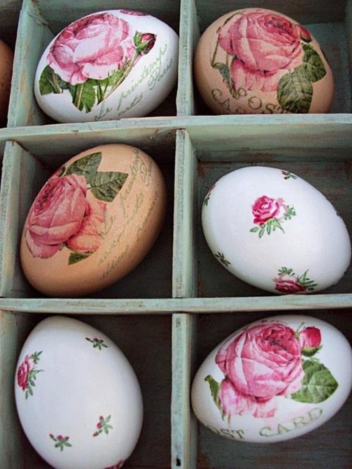 αυθεντικά πασχαλινά διακοσμητικά ντεκουπάζ πασχαλινά αυγά
