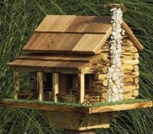 αυθεντικά ρουστίκ σπίτια πουλιών