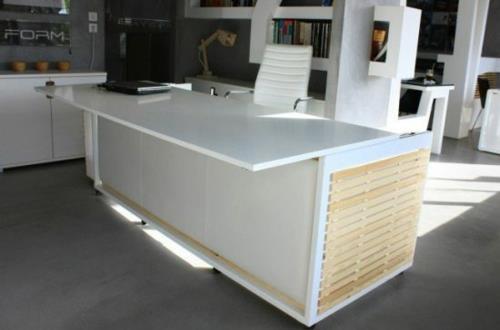 πρωτότυπο γραφείο-κρεβάτι στούντιο nl λευκό μοναδικό