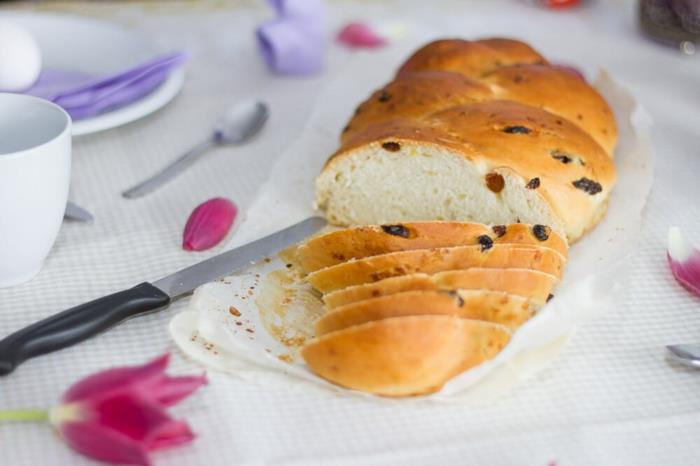 φτιάξτε πασχαλινό ψωμί ψήνετε ψωμί
