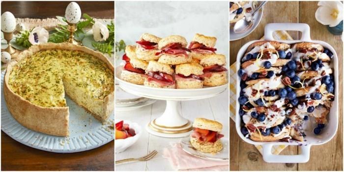 πασχαλινές συνταγές brunch ιδέες quishe