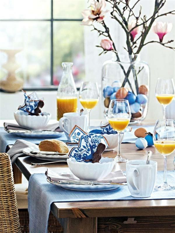 Πασχαλινές διακοσμήσεις tinker ιδέες τραπέζι διακοσμήσεις μανόλιες πασχαλινά αυγά τραπεζαρία