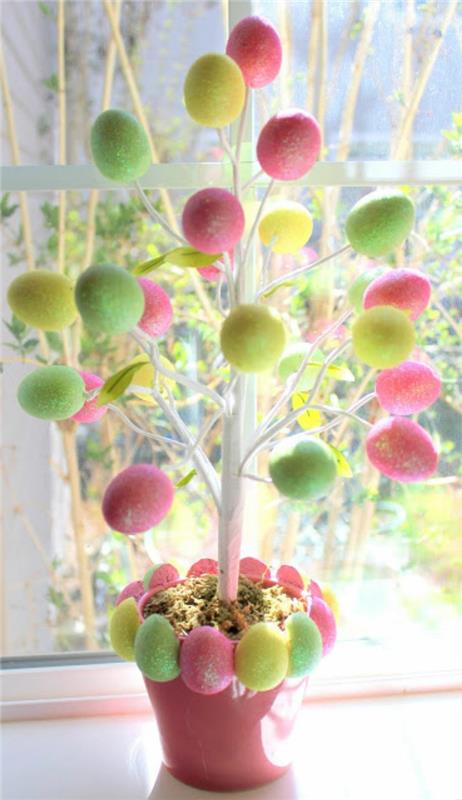 Πασχαλινή διακόσμηση πασχαλινά αυγά δέντρο μύτης διακοσμήσεις Πάσχα