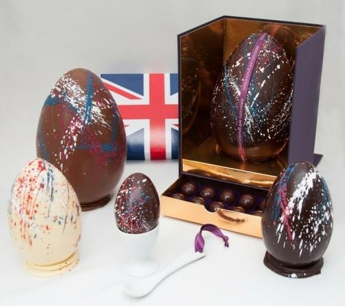 Αγγλικά πασχαλινά αυγά σοκολάτας