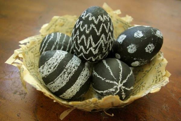tinker Πασχαλινά αυγά βαφή κιμωλία Πάσχα