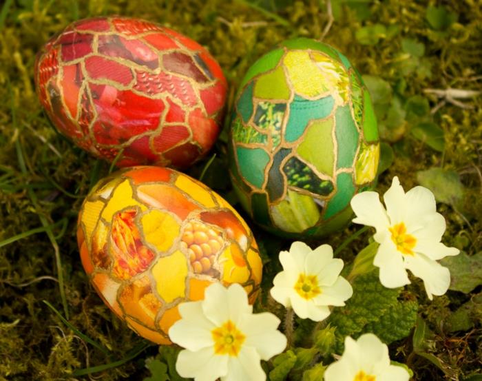 ζωγραφική πασχαλινά αυγά ακουαρέλα χρώματα αυγά βαφή πριμουδάρα βρύα γρασιδιού