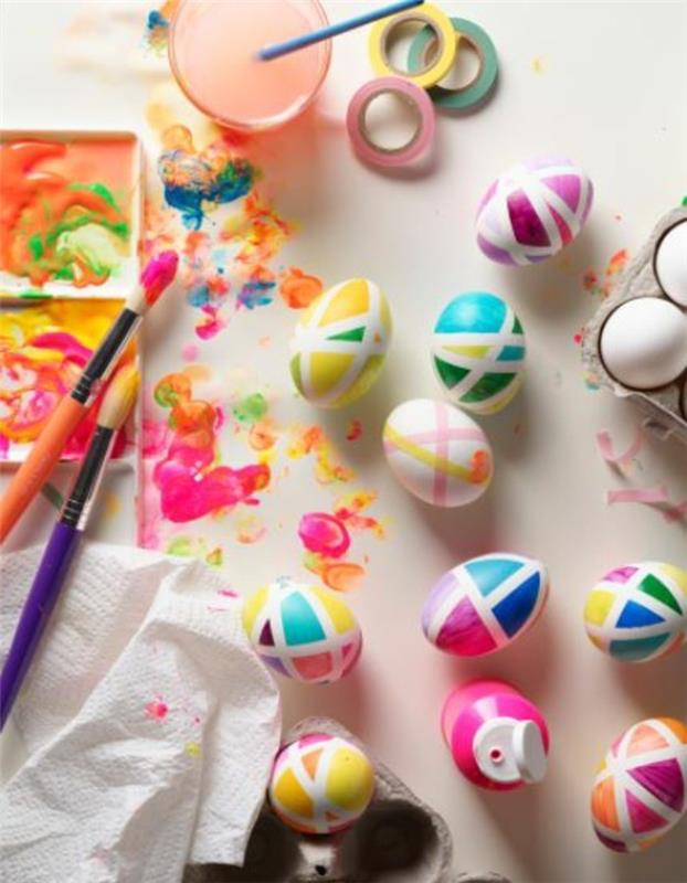 ζωγραφίζοντας πασχαλινά αυγά που διακοσμούν πασχαλινά αυγά φτιάξτε μόνοι σας πασχαλινές διακοσμήσεις