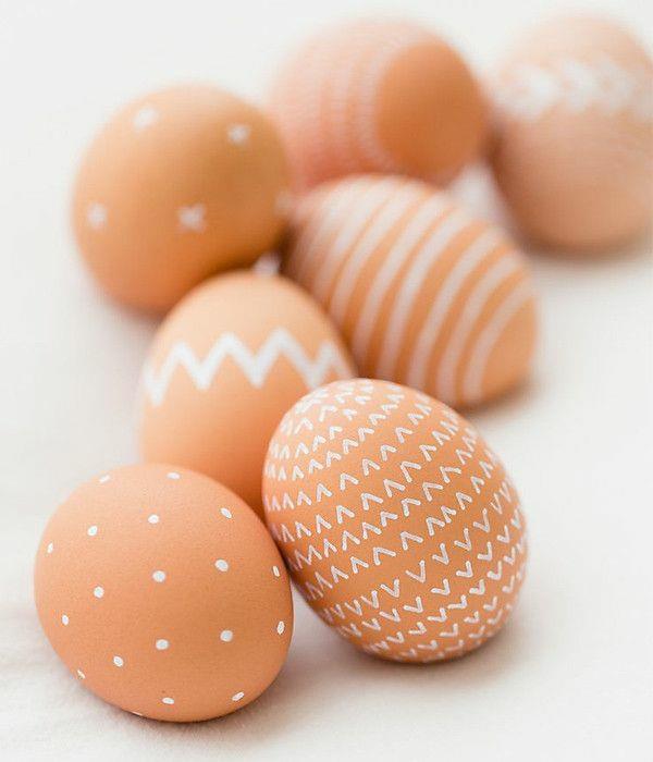 Πασχαλινά αυγά γκαλερί Πασχαλινά αυγά σχέδιο λευκό