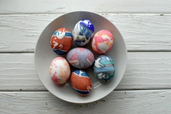 ζωγραφική πασχαλινά αυγά γραβάτα μετάξι