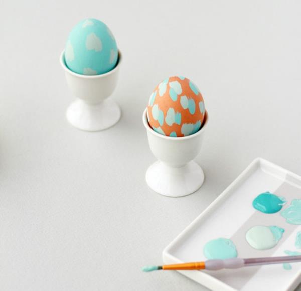 δημιουργήστε πασχαλινά αυγά πασχαλινές διακοσμήσεις ιδέες τσίμπημα δημιουργούν μοτίβα