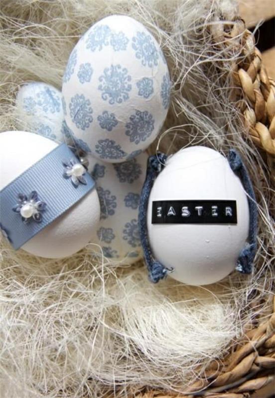 σχέδιο Πασχαλινά αυγά πετσέτα τεχνικές ιδέες ευτυχισμένο Πάσχα