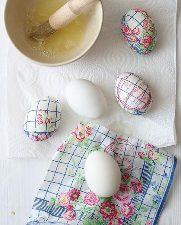 σχεδιασμός πασχαλινά αυγά πετσέτες τεχνολογία ιδέες μοτίβο χαρτοπετσέτες κόλλα