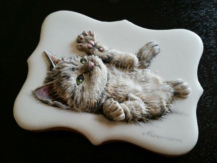 Πασχαλινά κουλουράκια χειροποίητα μπισκότα γάτας