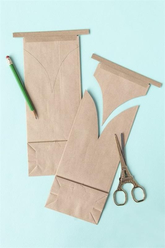 Φτιάξτε το δικό σας πασχαλινό λαγουδάκι από μια χάρτινη σακούλα