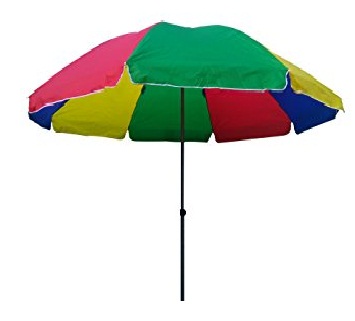 Çok Renkli Dış Mekan Şemsiyeleri