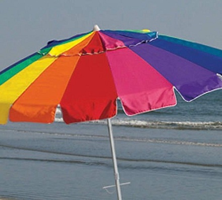 Paplūdimio lauko skėtis
