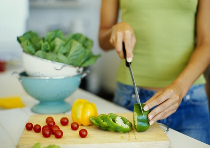 οξειδωτικό στρες Προετοιμάστε φρέσκες σαλάτες