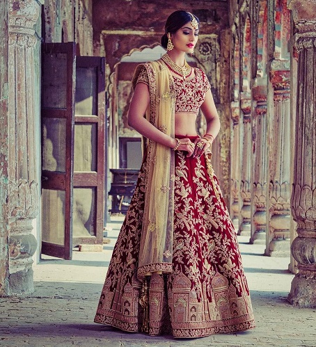 Pakistano Anarkali Lehenga