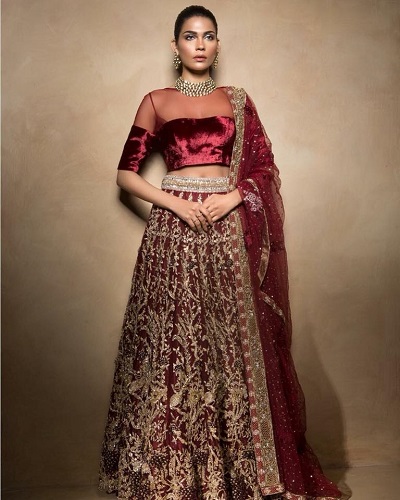 Nuotakos Lehenga Pakistani